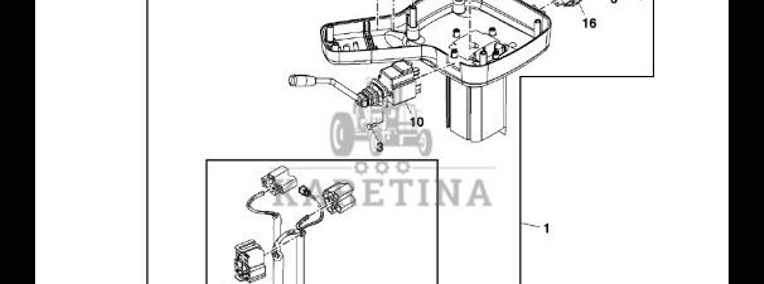 RE306839 John Deere 8345R - Moduł-1