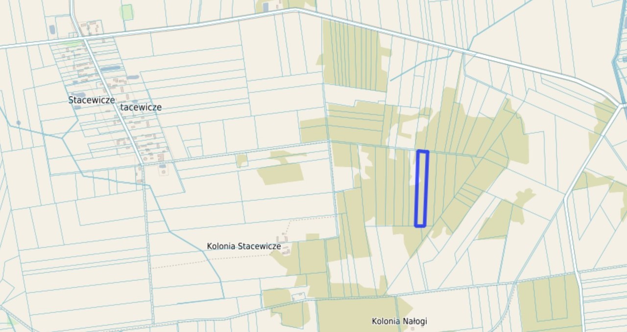 Działka na sprzedaż, 13151 m², Wyszki Stacewicze, bielski