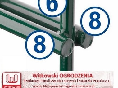 Panel ogrodzeniowy 2D 1830x2500 mm, drut fi 8/6/8 mm-2