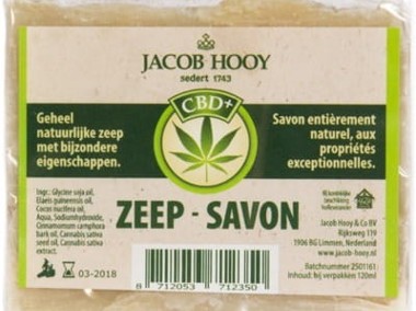 Naturalne mydło konopne CBD Jacob Hooy-1