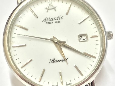 ATLANTIC Seacrest ref. 50341 Zegarek męski KLASYCZNY na PASKU 40mm-1