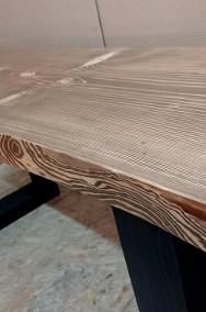 stolik kawowy 120cm drewna stół ława drewniana loft F01-2
