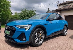 Audi e-tron Q8 55 SPORTBACK QUATTRO S-LINE FV23% Polski Salon Bezwypadkowy
