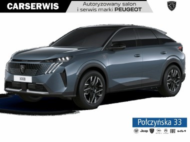 Peugeot 3008 II 1.2 Hybrid 136 KM eDCS6 GT|P. Zim, HiFi, Bezpieczeństwo|Polisa za 1-1