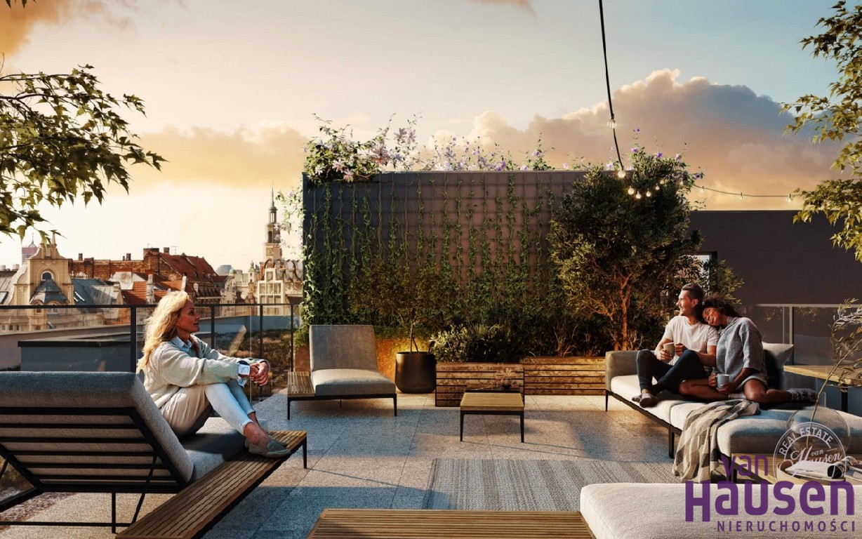 Mieszkanie na sprzedaż, 65 m², 3 pokoje Poznań Centrum - Widok 3