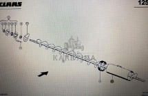 Rura powrotna Claas Mega 370-340 Nr kat. 000 647 920 0 Nr kat. 000 647 920 0