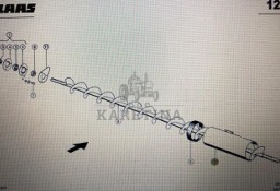 Rura powrotna Claas Mega 370-340 Nr kat. 000 647 920 0 Nr kat. 000 647 920 0