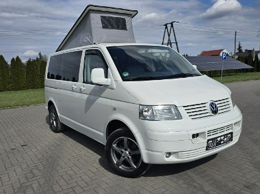 Volkswagen Transporter T5 1,9tdi Kamping.Serwis.Klimatyzacja.Umywalka.Panele Słoneczne.9 Osobo-1