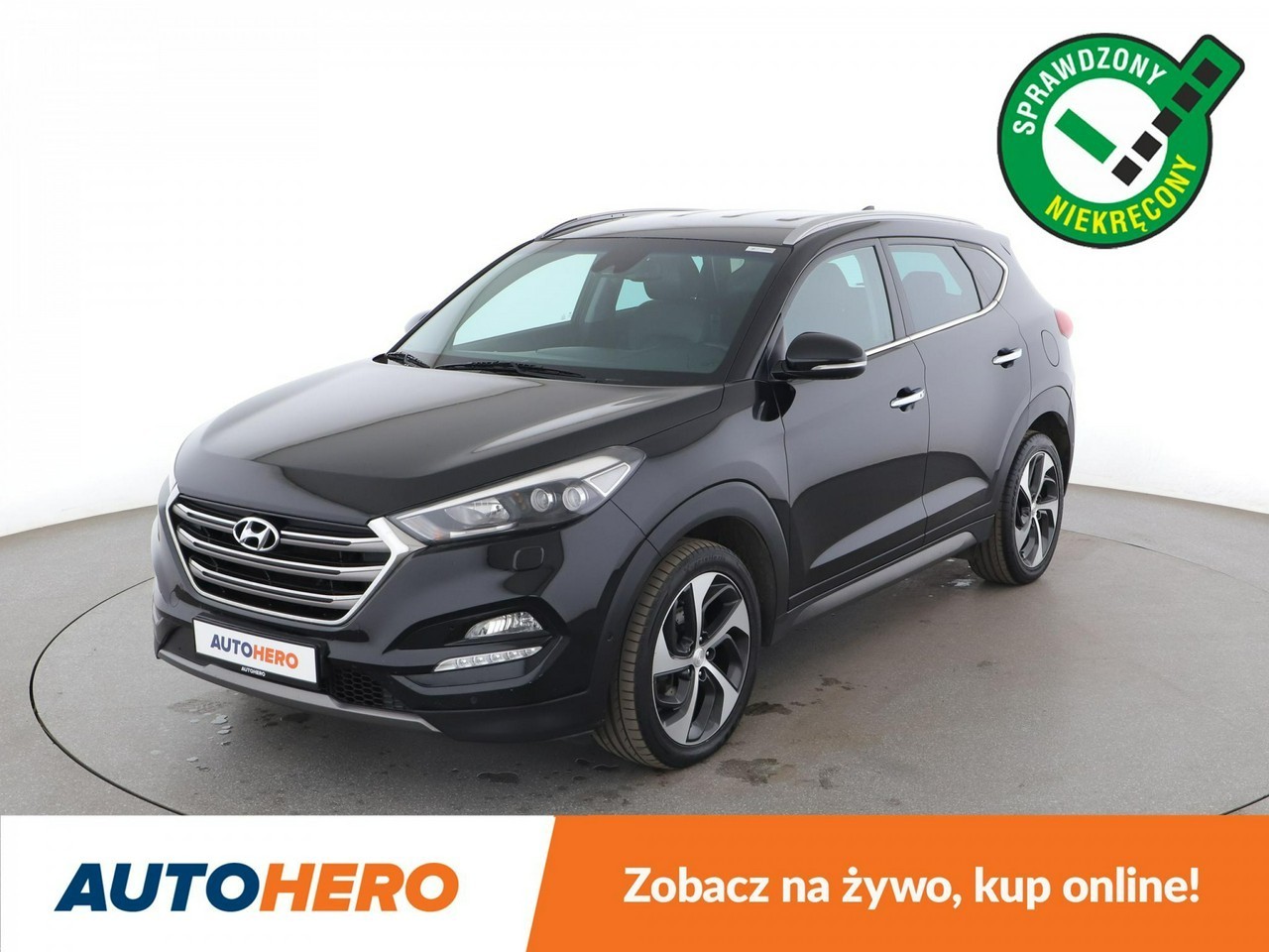 Hyundai Tucson III Premium automat 4WD 185KM skóra grzane+wentyl.fotele navi kamera LED