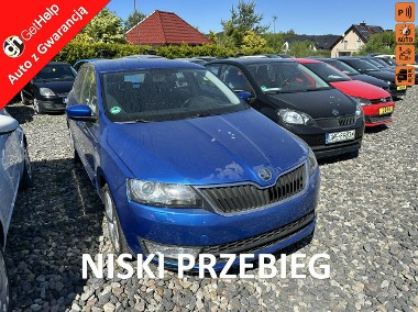 Skoda Rapid Climatronic, niezawodna benzyna, tempomat, isofix, alufelgi, z Niemi-1
