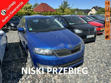 Skoda Rapid Climatronic, benzyna, parktronik,tempomat, isofix, alufelgi, z Niemi-1