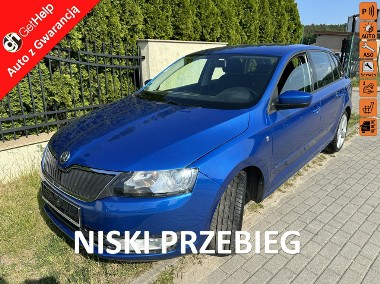 Skoda Rapid Climatronic, benzyna, parktronik,tempomat, isofix, alufelgi, z Niemi-1
