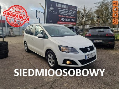 SEAT Alhambra II 2.0 TDI 140 KM, Klimatyzacja, Isofix, Alufelgi Bluetooth, 2 klucze,-1