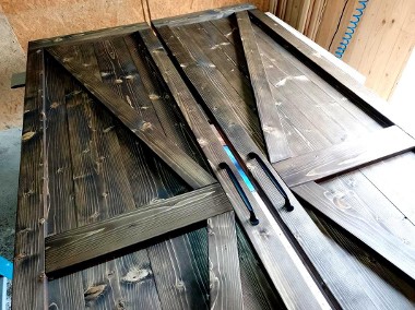 drzwi przesuwne do szafy drzwiczki loft drewniane drewna-1