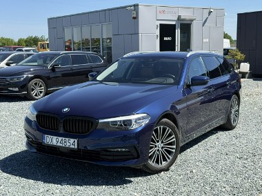 BMW SERIA 5 VII (F90) 518D 150KM mHEV 2020r Sport Line, serwis. kamera 360-1