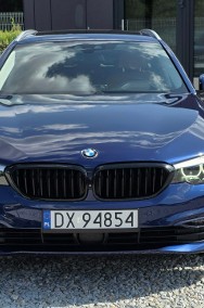 BMW SERIA 5 VII (F90) 518D 150KM mHEV 2020r Sport Line, serwis. kamera 360, panorama-2