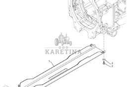 New Holland T6070 Osłona 87544465