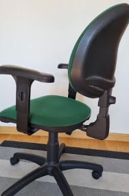 Krzesło biurowe z regulowanym oparciem i siedziskiem-2