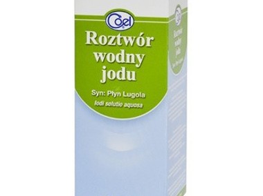 Płyn Lugola Roztwór wodny JODU coel 40g -2