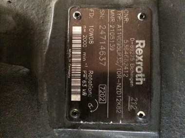 Pompa rexroth A11V 095LR3S od Koparki Terex TW110-2