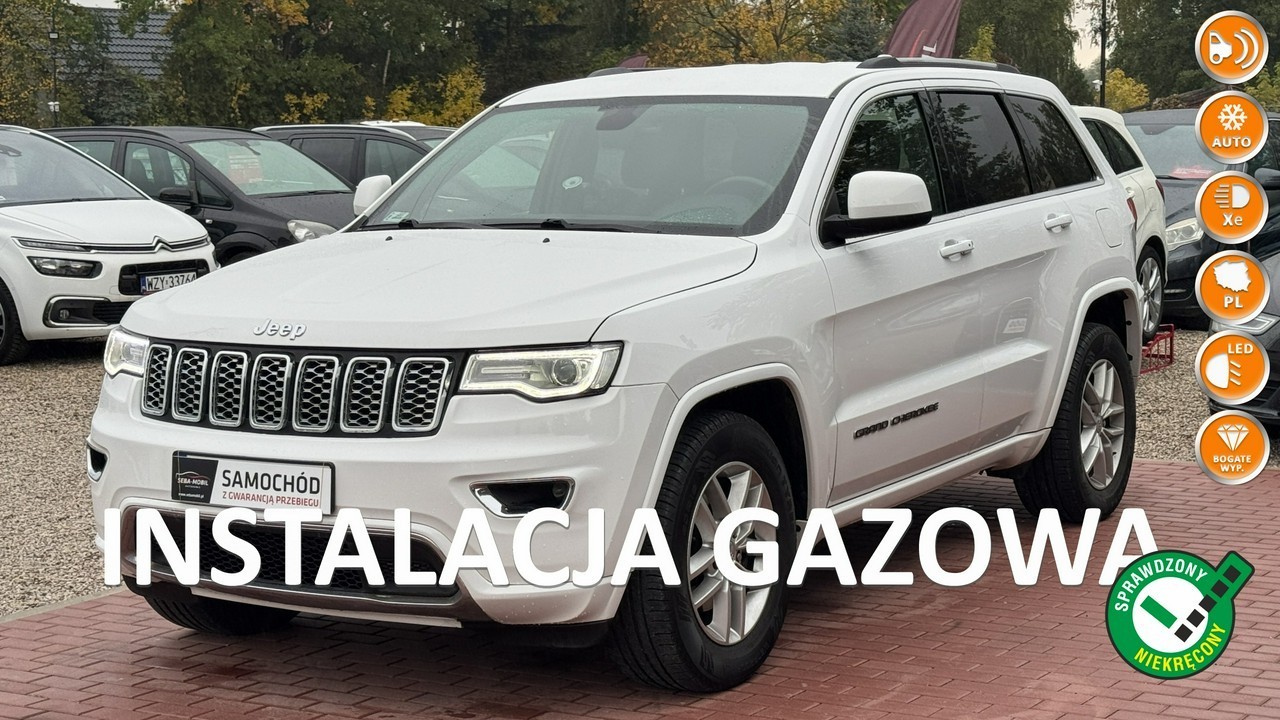 Jeep Grand Cherokee IV [WK2] Gwarancja,Gaz