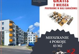 Mieszkanie 4-pokojowe. ul. Kołobrzeska 36B + 2 miejsca w hali gratis