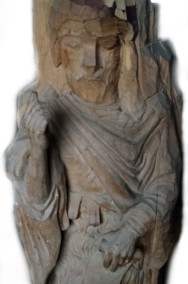 Rzeźba: Święty - Lite Drewno DUŻA, STOJĄCA HANDMADE-2
