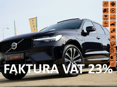 Volvo XC60 II RECHARGE panorama 4x4 kamery 360 acc blis PNEUMAT skora hak MAX OPCJ-1