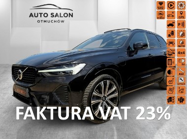 Volvo XC60 II RECHARGE panorama 4x4 kamery 360 acc blis PNEUMAT skora hak MAX OPCJ-1