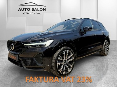 Volvo XC60 II RECHARGE panorama 4x4 kamery 360 acc blis PNEUMAT skora hak MAX OPCJ-1