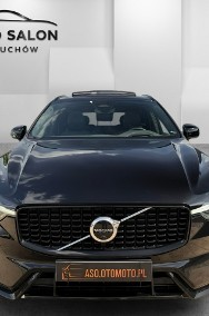 Volvo XC60 II RECHARGE panorama 4x4 kamery 360 acc blis PNEUMAT skora hak MAX OPCJ-2
