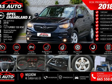 Opel Grandland X 1.2T 130KM LED/PółSkóry/Alu/Pod.Fotele/LaneAssist/PDC/Hak/Serwis-1
