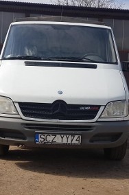 Mercedes-Benz Sprinter DOKA 7 os., plandeka, FV 23%, niski przebieg-2