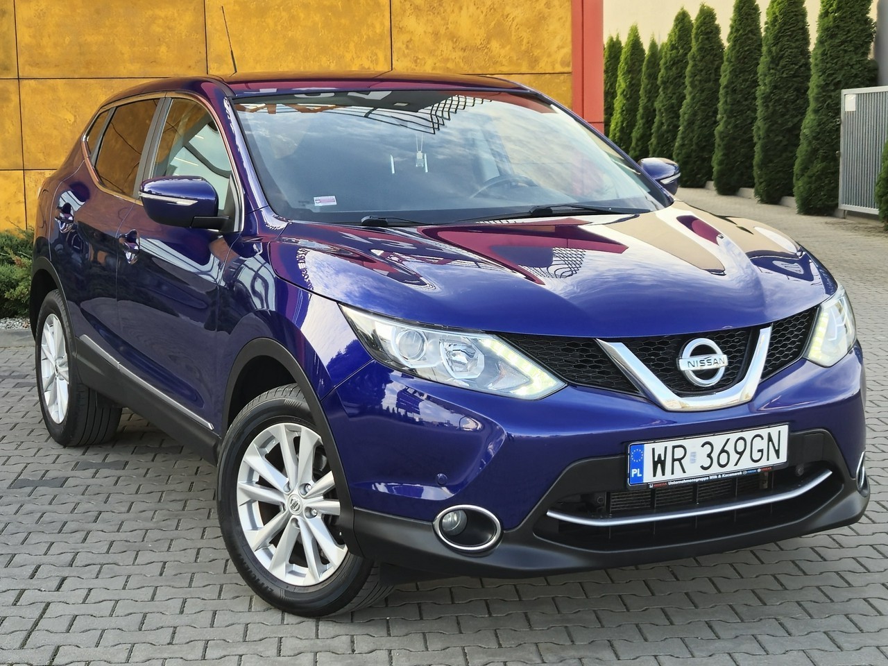 Nissan Qashqai II Wyjątkowy Kolor, 100% Oryginał Lakier, Bogata Opcja, Navi, Kamera