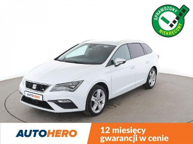 SEAT Leon III FR 2.0TDI Automat Tempomat Klima Navi Grzane Fotele Kamera DCC FullL-1