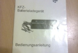 instrukcja; do prostownika; ładowarki akumulatorów; KFZ - MD 11951 po niemiecku 