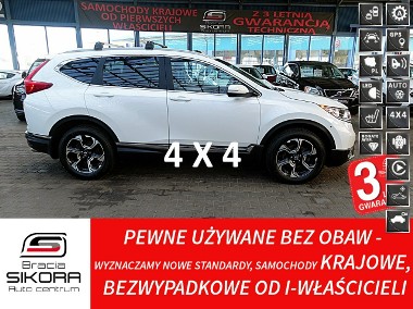 Honda CR-V IV AUTOMAT 4x4 Panorama+Skóra+ACC+LKAS+Navi Biała Perła 3Lata GWARANCJA-1