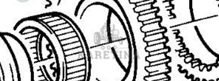 Fendt Favorit 514 Koło Zębate Walcowe CZĘŚCI 514100080040-1