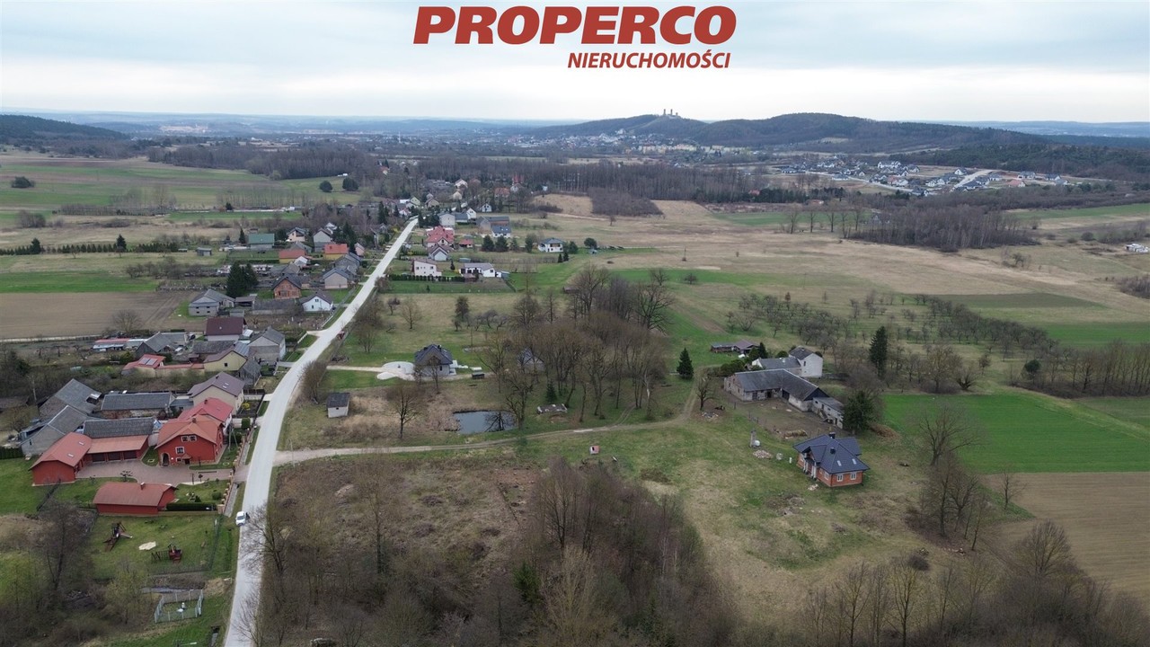 Działka pow. 2300 m², Skiby, gm. Chęciny – pohled 6
