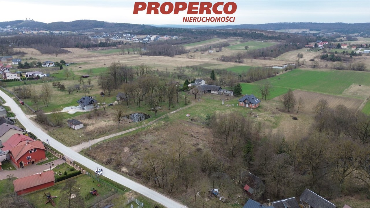 Działka pow. 2300 m², Skiby, gm. Chęciny – další
