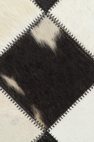 vidaXL Fotel, czarny, skóra naturalna246369-2