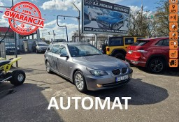 BMW SERIA 5 V (E60/E61) BMW SERIA 5 3.0 Diesel 197 KM, Automat, Skóra, Bluetooth, Xenon, Alufelgi, Isofi