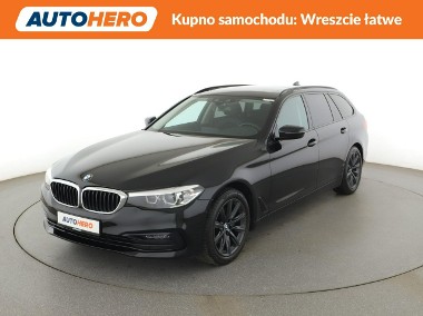 BMW SERIA 5 20d Automat Sport Line Panorama Navi Tempomat Grzane Sportsitze Kame-1