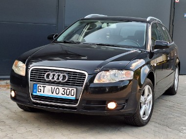 Audi A4 III (B7) * 1.8Turbo* 163KM*BARDZO ŁADNA*tempomat* ALUfelgi* CZARNA*-1