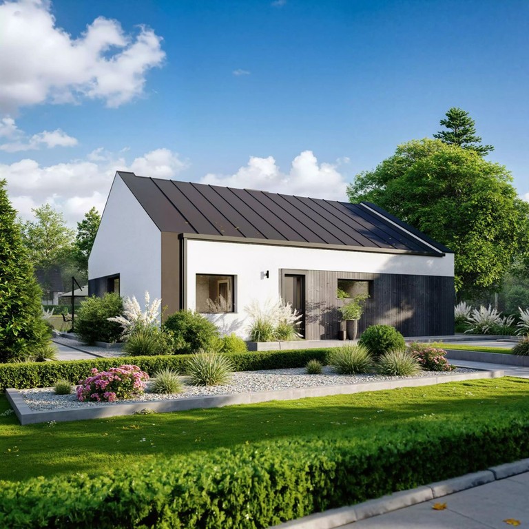 Nowy dom SSO 102,6 m² w Strzebiniu–Projekt Z381