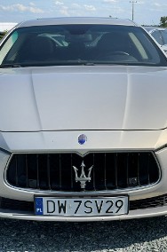Maserati Ghibli 3.0i V6 410KM SQ4 2014r kamera, szyberdach,-2