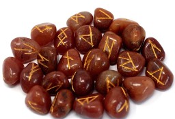Kamień runiczny – Czerwony Awenturyn