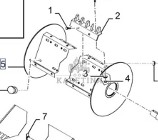 New Holland CR9080 Odrzutnik CZĘŚCI 86587803