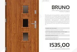 Drzwi zewnętrzne stalowe SETTO - model BRUNO CLASSICO