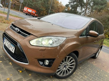 Ford C-MAX II 163KM Automat Navi Kamera Panorama Xenon Skóra Zarejestrowany w Pols-1